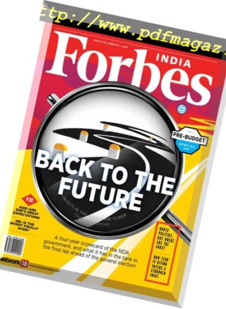 Forbes India – February 2019 Cover