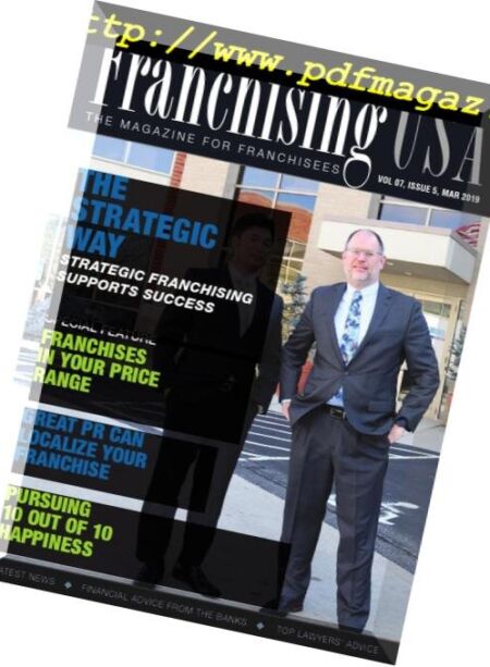 Franchising USA – March 2019 Cover