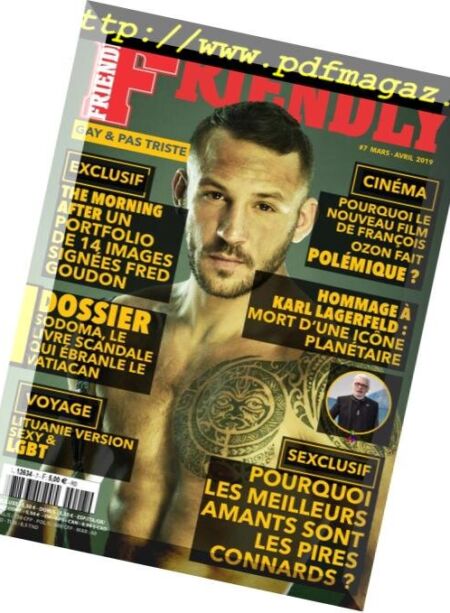Friendly – mars 2019 Cover