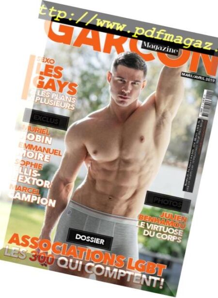 Garcon Magazine – mars 2019 Cover