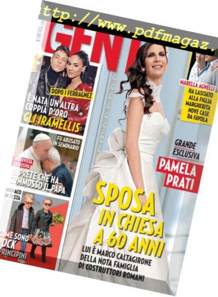 Gente Italia – 09 marzo 2019 Cover