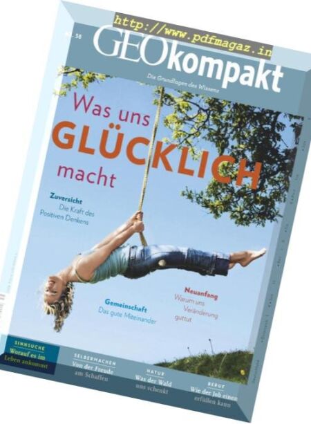 GEOkompakt – Marz 2019 Cover