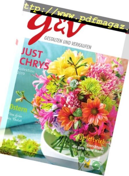 Gestalten und Verkaufen – Februar 2019 Cover