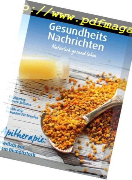 Gesundheits Nachrichten – Februar 2019 Cover