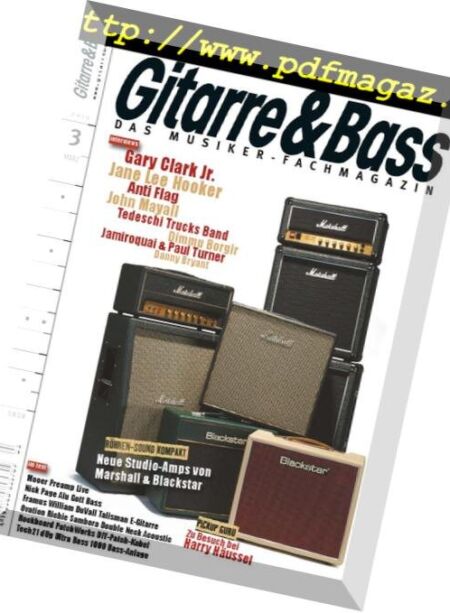 Gitarre & Bass – Februar 2019 Cover