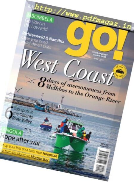 go! South Africa – April 2019 Cover