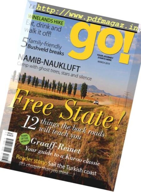 go! South Africa – March 2019 Cover