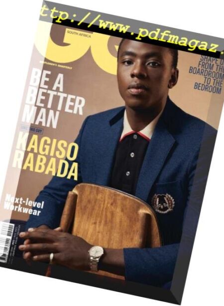 GQ South Africa – January 2019 Cover