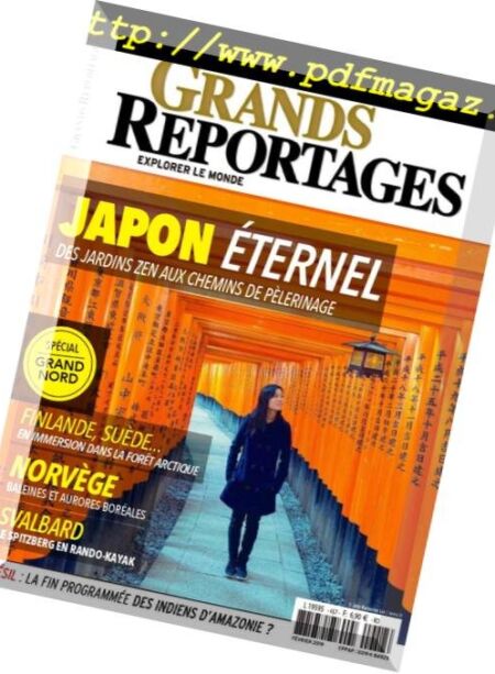 Grands Reportages – Fevrier 2019 Cover