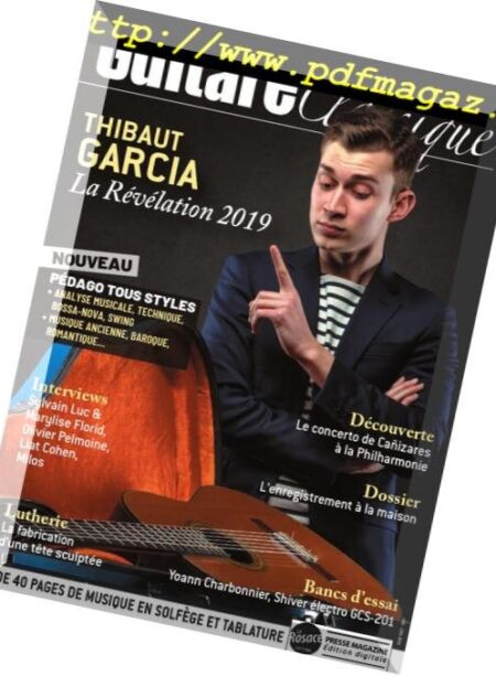 Guitare Classique – mars 2019 Cover
