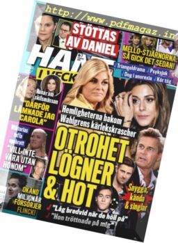 Hant i Veckan – 06 februari 2019
