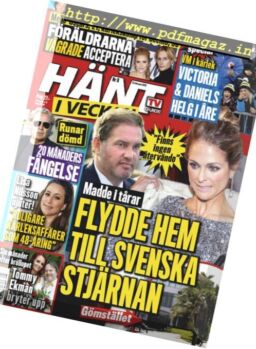 Hant i Veckan – 13 februari 2019