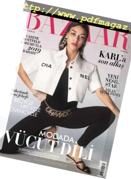 Harper’s Bazaar Turkey – Mart 2019 Cover
