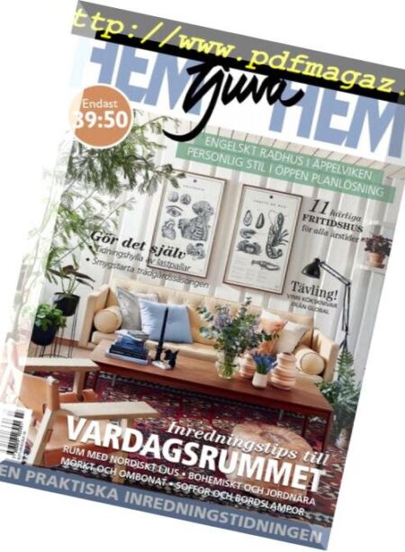Hem ljuva Hem – mars 2019 Cover