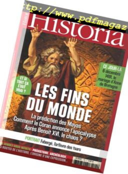 Historia – Decembre 2012