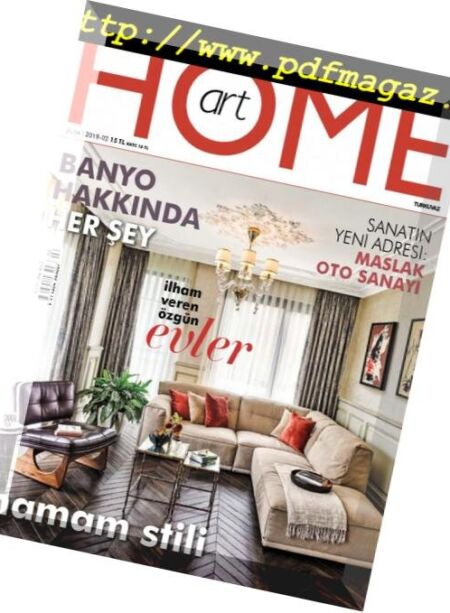 HomeArt – Subat 2019 Cover