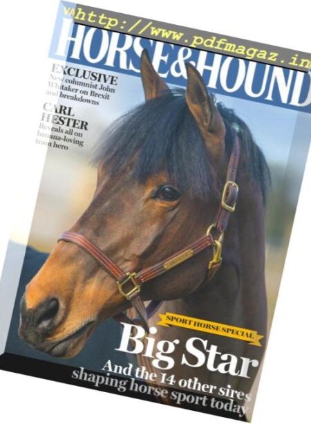 Horse & Hound – 14 March 2019 Cover