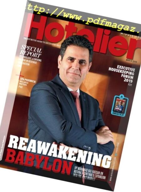 Hotelier Middle East – March 2019 Cover