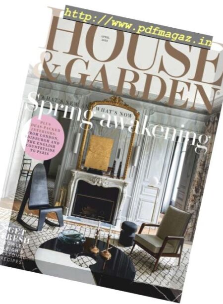 House & Garden UK – April 2019 Cover