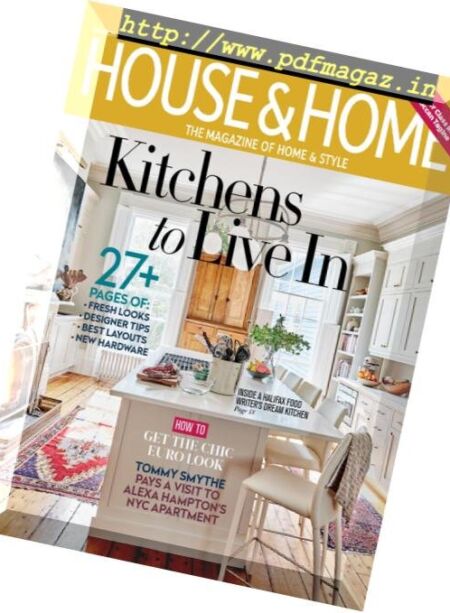 House & Home – March 2019 Cover