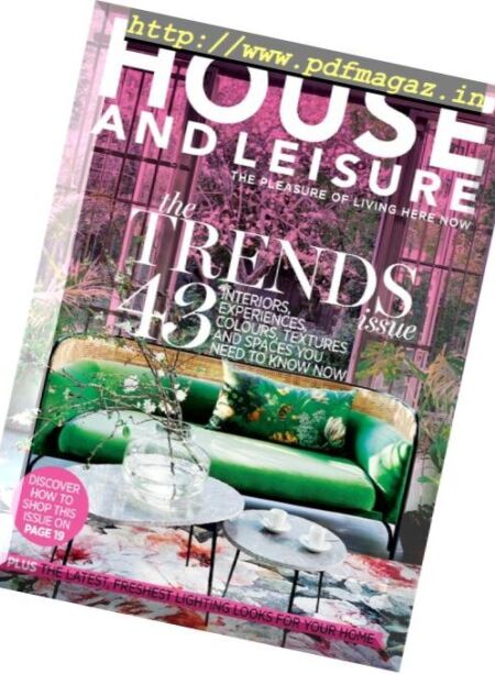 House and Leisure – March 2019 Cover
