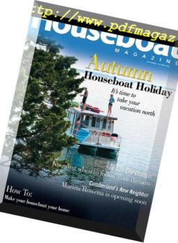 Houseboat Magazine – september october 2018