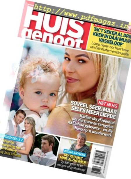 Huisgenoot – 14 Maart 2019 Cover