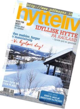 Hytteliv – mars 2019