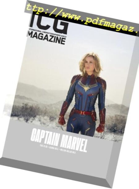 ICG International Cinematographer Guild Magazine – February-March 2019 Cover