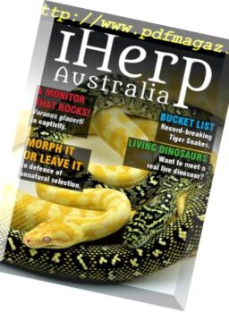 iHerp Australia – March-April 2018