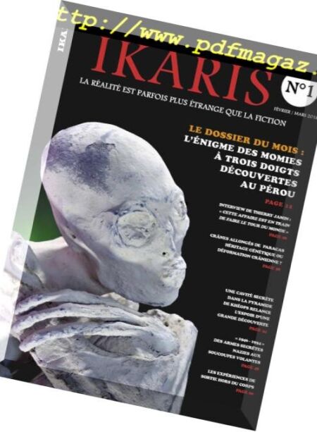 Ikaris – fevrier 2018 Cover