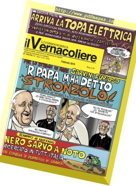 il Vernacoliere – Febbraio 2019 Cover
