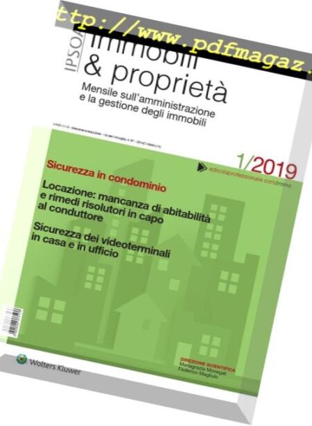 Immobili & proprieta – Gennaio 2019 Cover