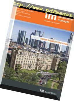 Immobilienmanager – Februar 2019