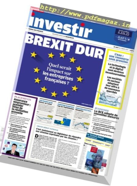 Investir – 9 Mars 2019 Cover