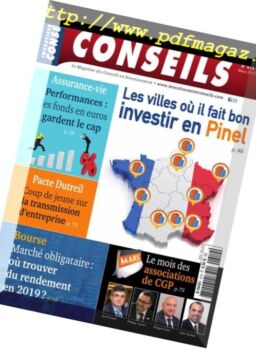 Investissement Conseils – mars 2019