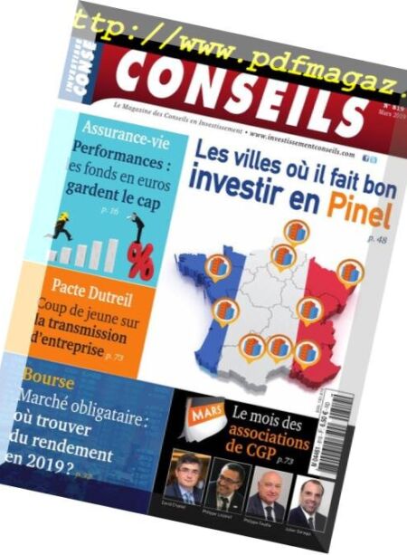 Investissement Conseils – mars 2019 Cover