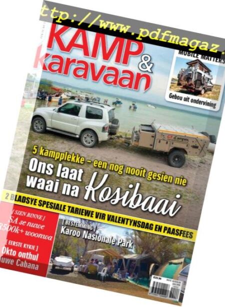 Kamp en Karavaan – Januarie 2019 Cover