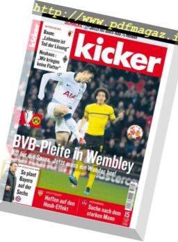 Kicker – 14 Februar 2019