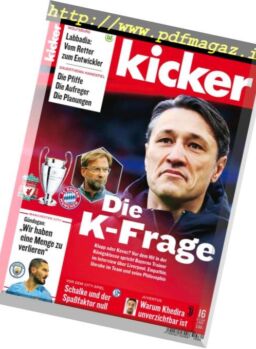 Kicker – 18 Januar 2019