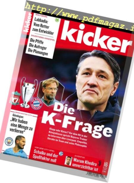 Kicker – 18 Januar 2019 Cover