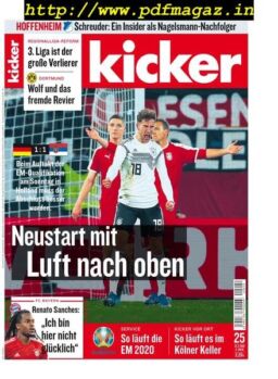 Kicker – 21 Marz 2019
