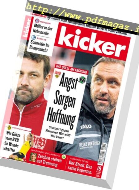 Kicker – 28 Februar 2019 Cover