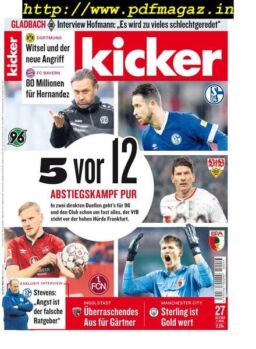 Kicker – 28 Marz 2019