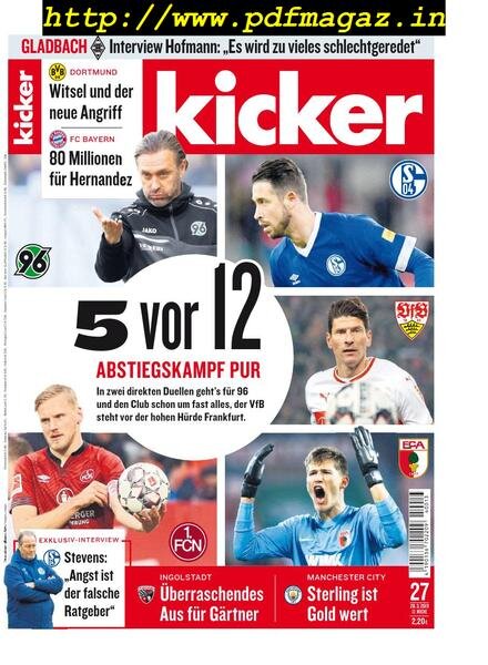 Kicker – 28 Marz 2019 Cover