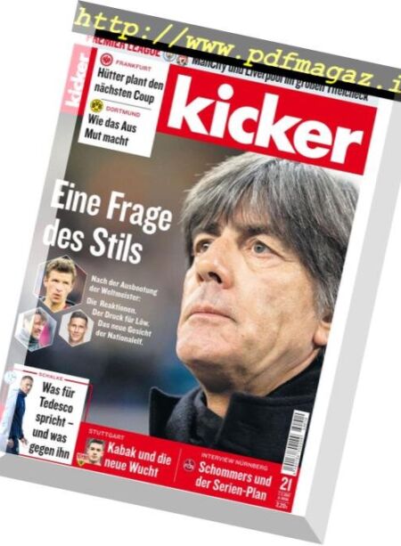 Kicker – 7 Marz 2019 Cover