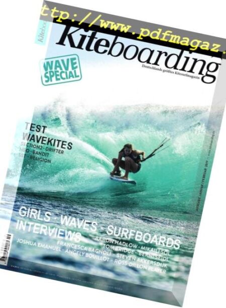 Kiteboarding Germany – Januar-Februar 2019 Cover