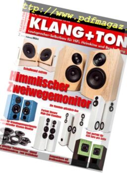 Klang & Ton – Februar-Marz 20197