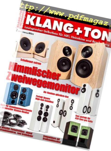 Klang & Ton – Februar-Marz 20197 Cover