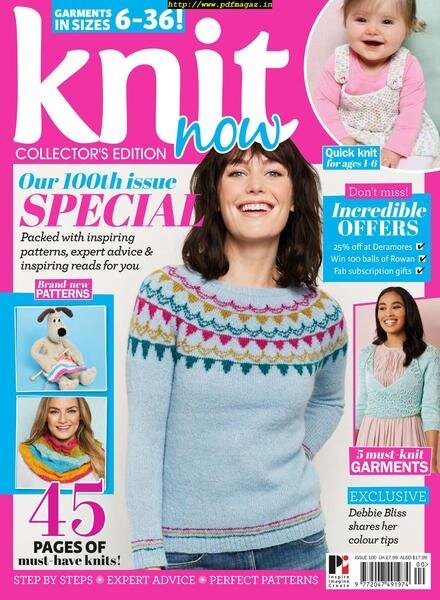 Knit Now – April 2019 Cover